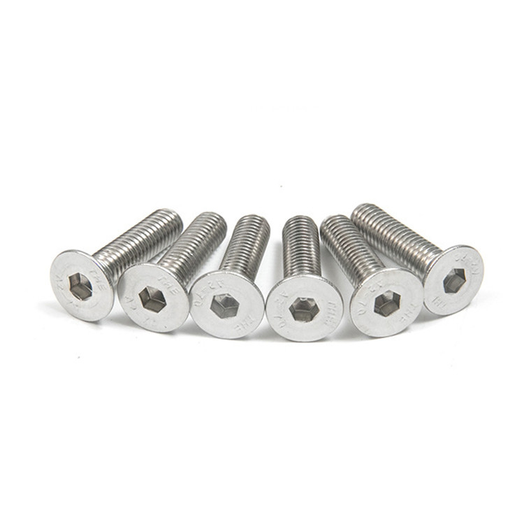 304 316L из нержавеющей стали плоская голова Ален болты DIN7991 Countersunk голова розетка голова винт
