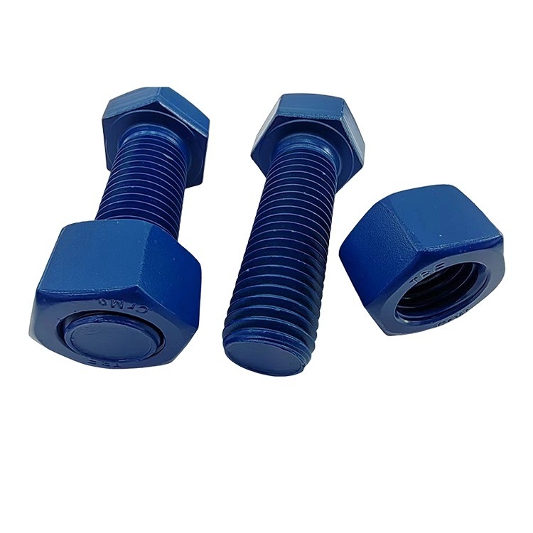 Unc Metric Threaded Rod Stud Bolt с высокой прочностью из нержавеющей стали из углеродистой стали PTFE