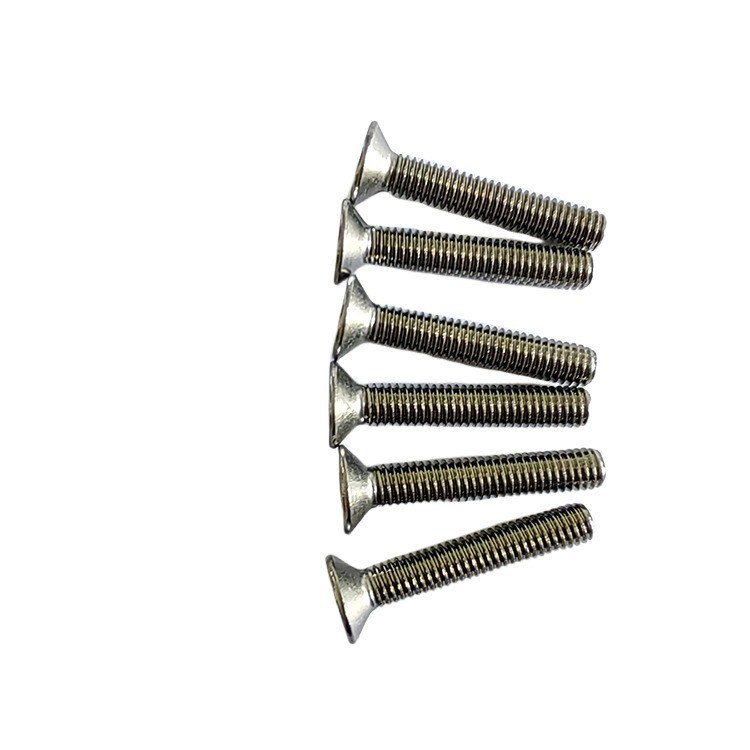 Сверты из нержавеющей стали с перекрестным откосом с метрической системой измерений и HEX-головой