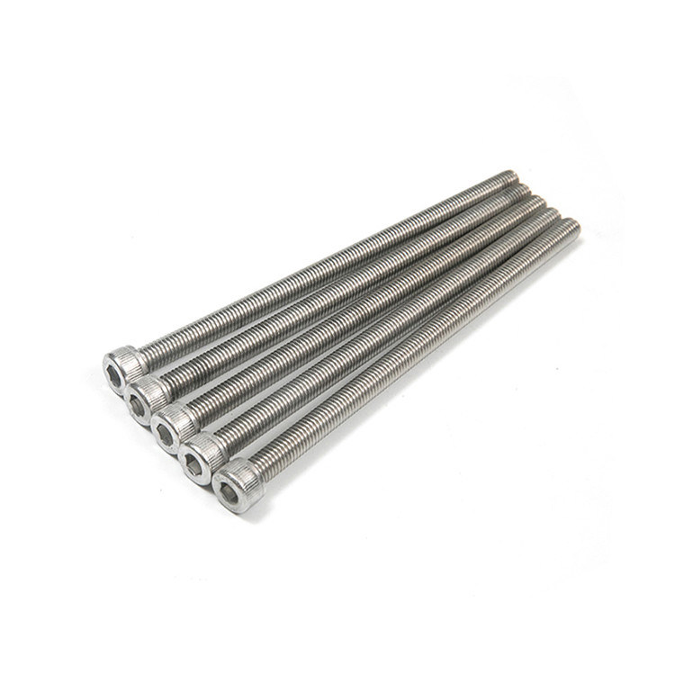 Нержавеющая сталь класса A DIN912 полупроволочные шестеренковые винты высокой прочности