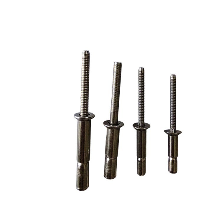 Метрические конструктивные ниты с яркой отделкой из высокопрочной нержавеющей стали